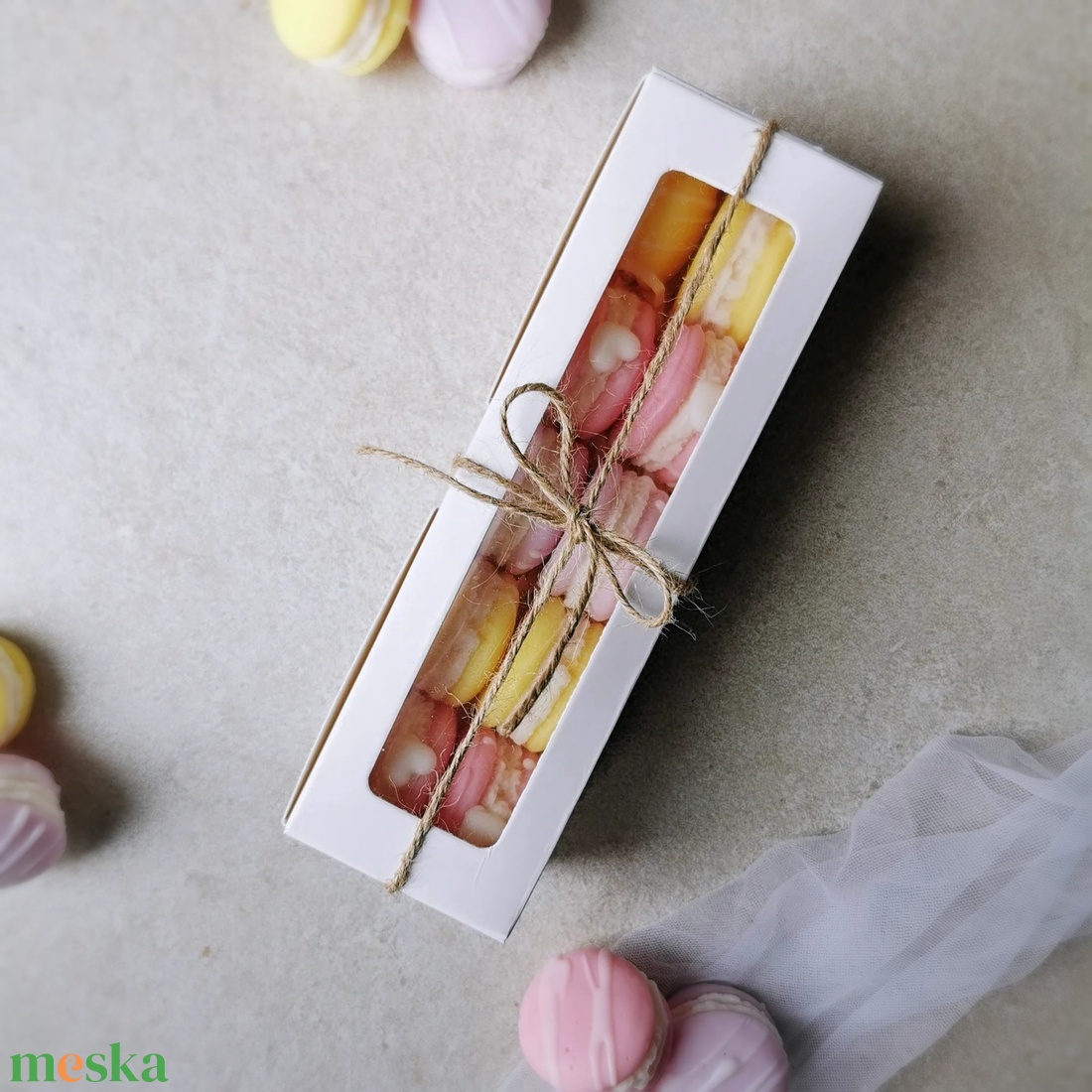 Macaron illatviasz válogatás - otthon & életmód - gyertya, illat, aroma - illatviasz - Meska.hu