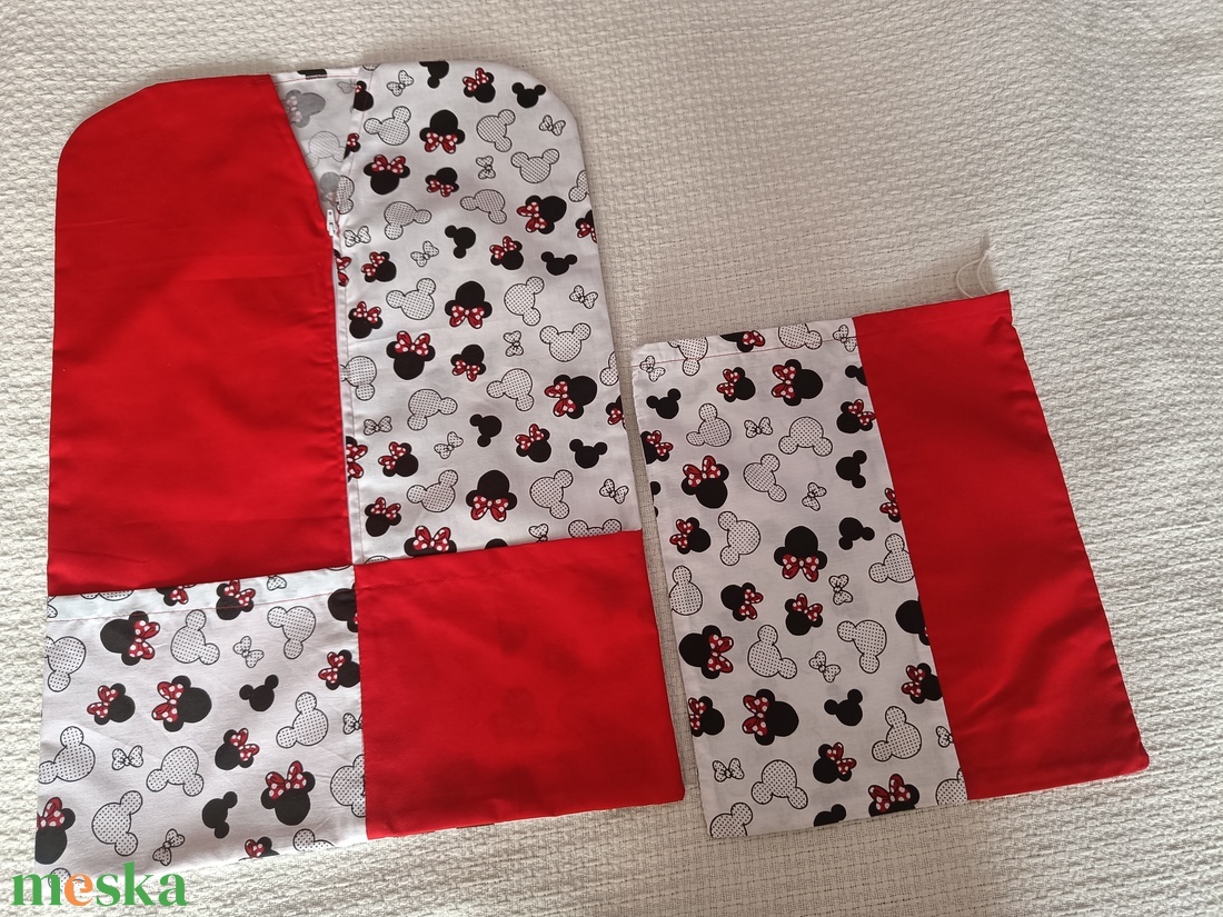 Egérfejes ovis zsák szett  - játék & sport - ovis felszerelés - ovis zsák - Meska.hu