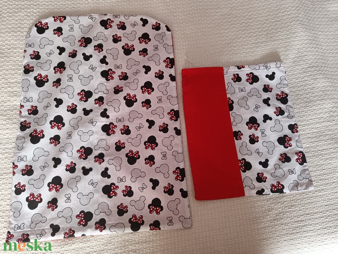 Egérfejes ovis zsák szett  - játék & sport - ovis felszerelés - ovis zsák - Meska.hu