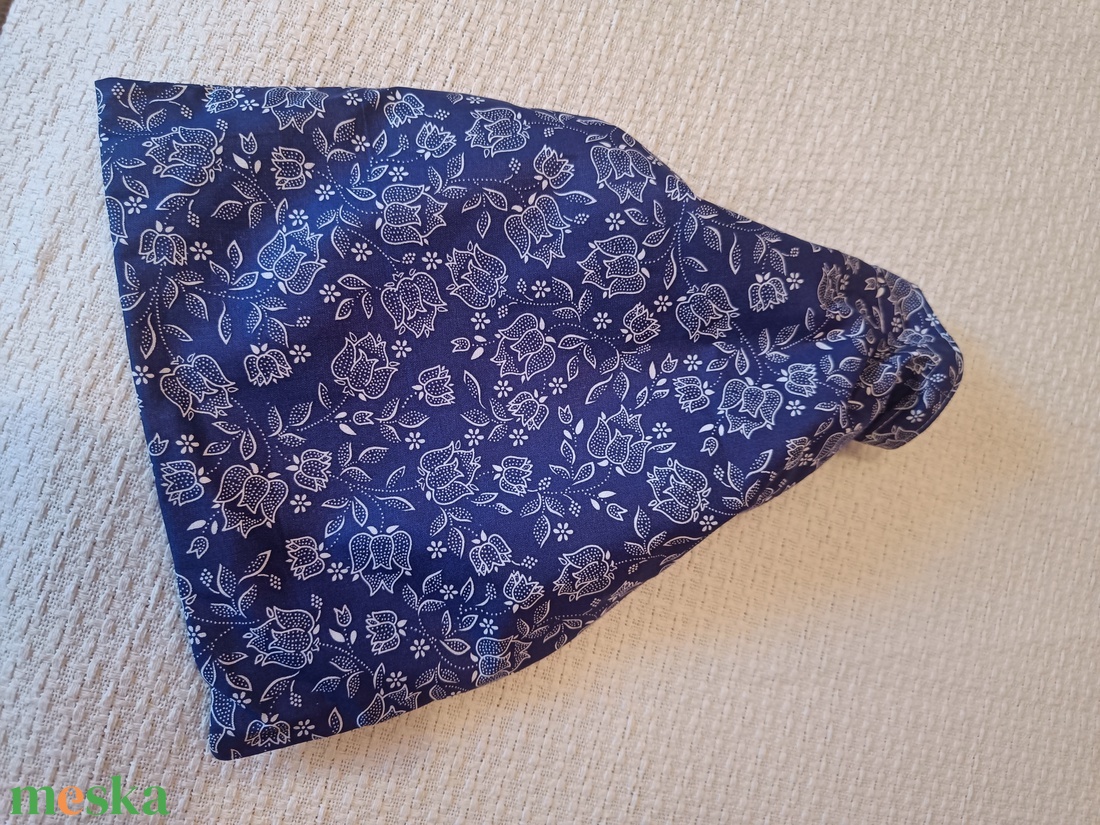 Kék festői 0,5kg kenyeres zsák - otthon & életmód - konyhafelszerelés, tálalás - konyhai tárolás - kenyértartó - Meska.hu