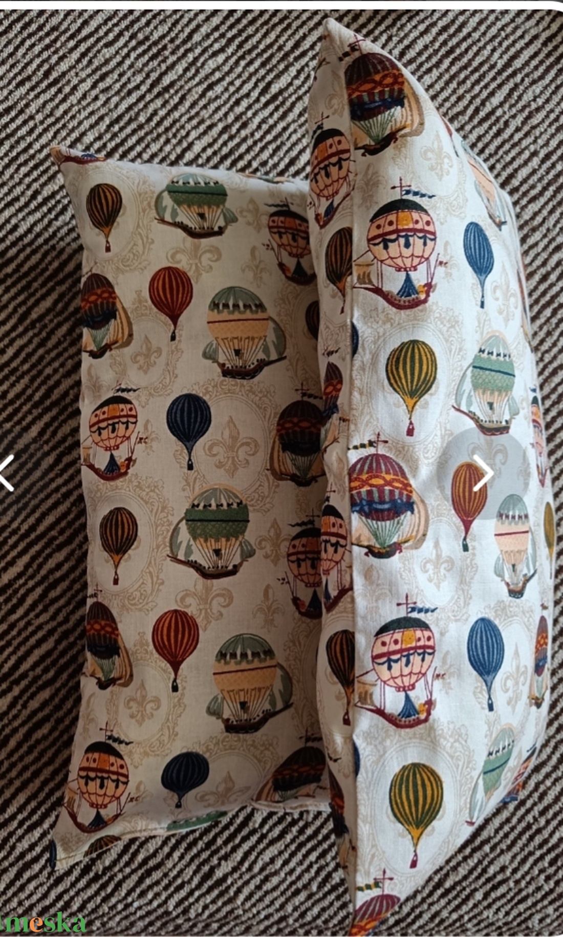 Vidám mintás autós kényelmi párna/utazópárna szett - otthon & életmód - autó - biztonsági öv párna - Meska.hu