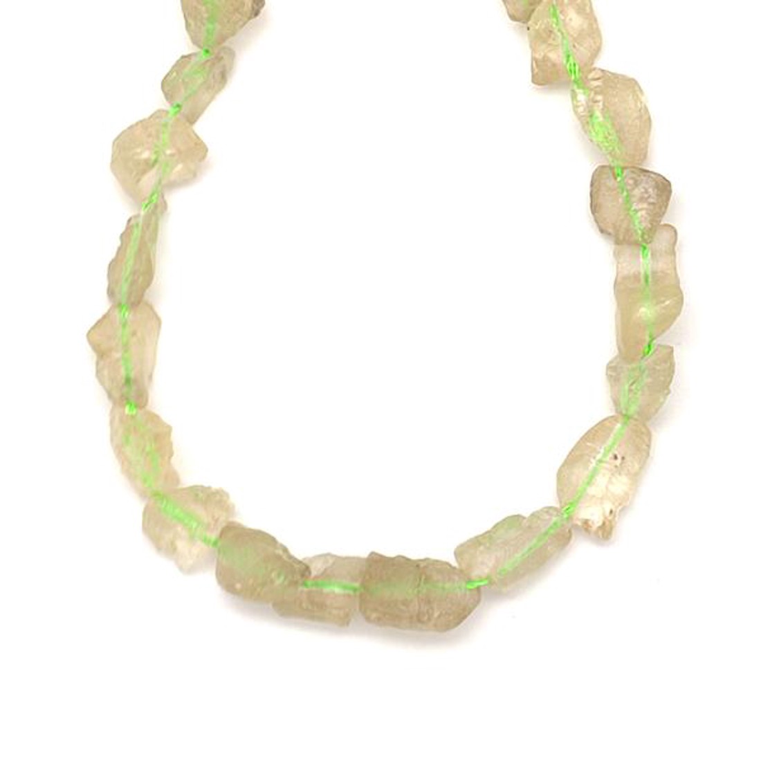 Citromkvarc nyers darabok 10-12mm  ékszerkészítő alapanyag (füzér) - kellékek & szerszámok - ásvány alapanyag - ásványfüzér - Meska.hu