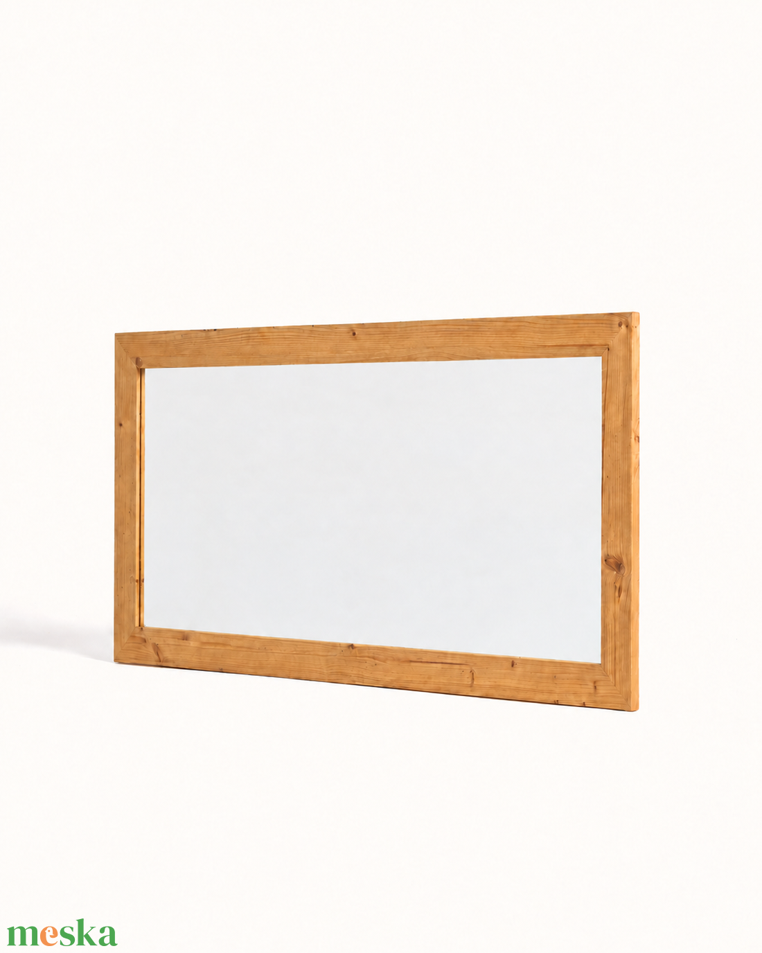 Rusztikus fakeretes falitükör � dió, olíva, natúr vagy fehér � 70�140 cm - otthon & életmód - dekoráció - tükör - Meska.hu