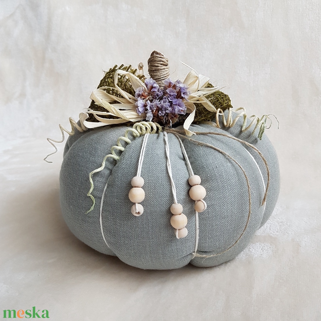 Textil tök, dísztök, asztali dekoráció - otthon & életmód - dekoráció - asztal és polc dekoráció - asztaldísz - Meska.hu