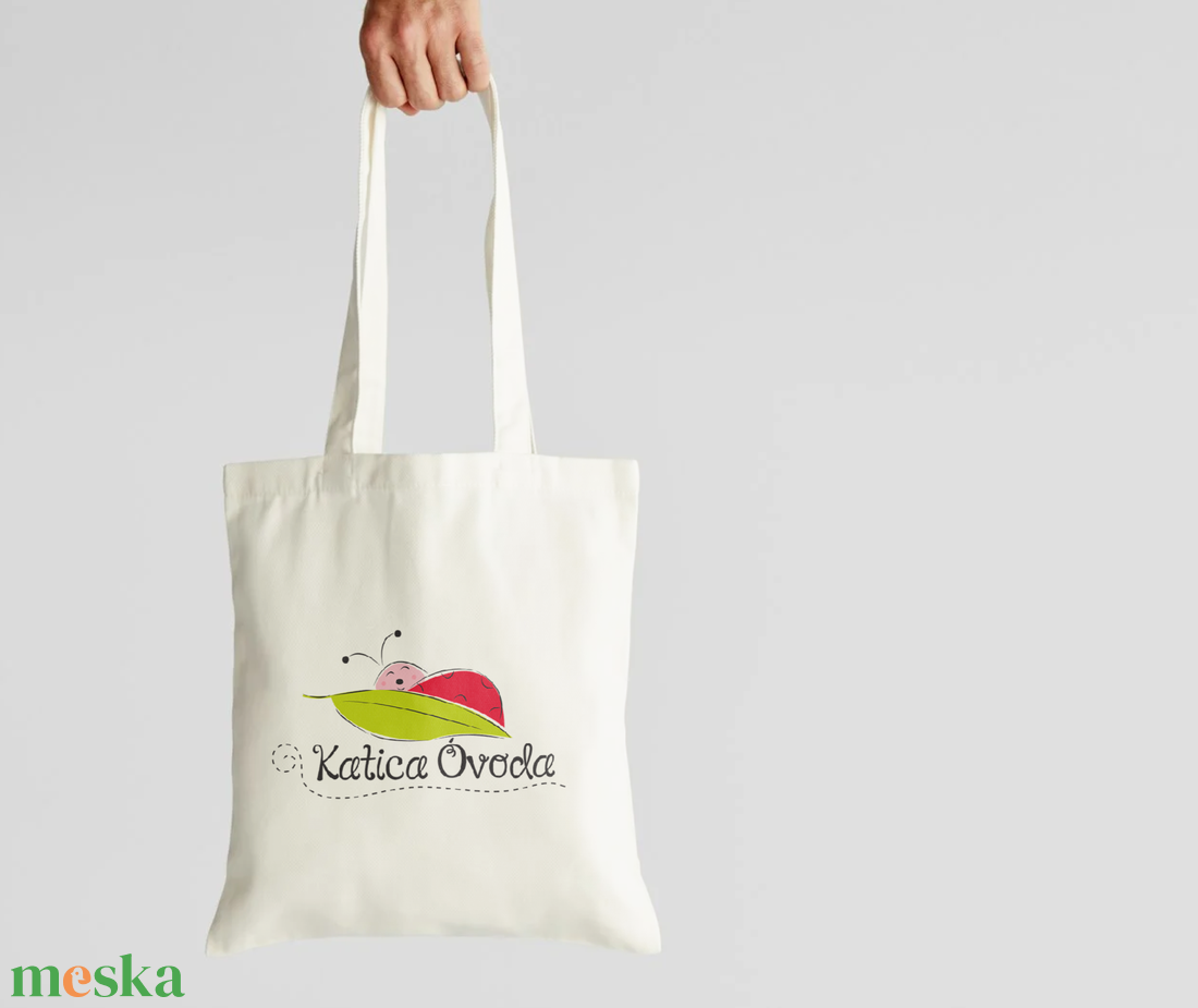 Katicás vászon táska! - művészet - grafika & illusztráció - digitális - Meska.hu