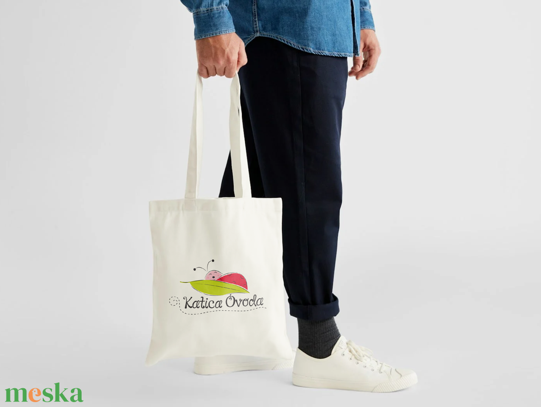 Katicás vászon táska! - művészet - grafika & illusztráció - digitális - Meska.hu