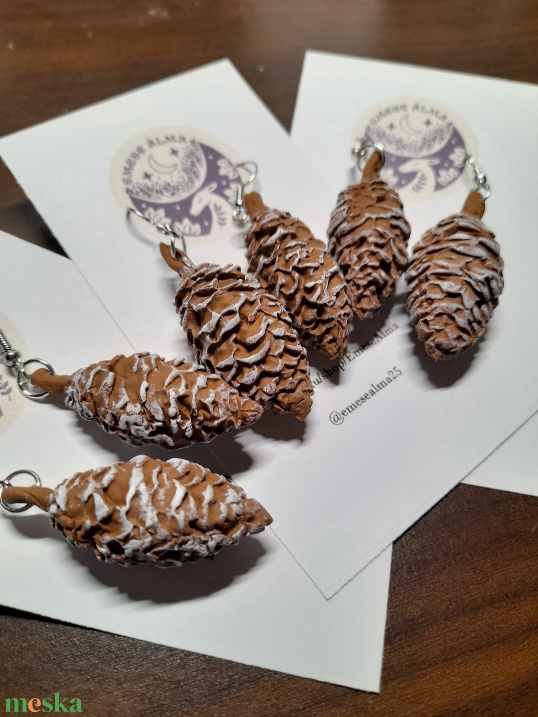 Toboz fülbevaló - ékszer - fülbevaló - fülékszer - Meska.hu