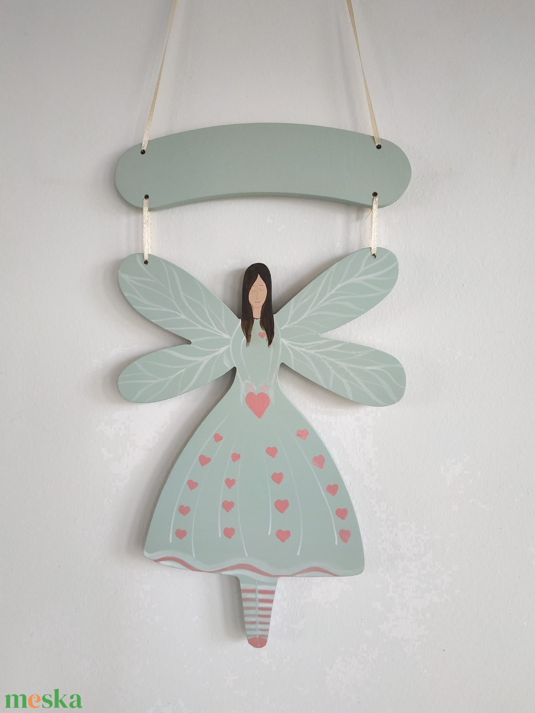 Esőfelhő tavasztündér - otthon & életmód - dekoráció - ajtó- és ablak dekoráció - ajtódísz & kopogtató - Meska.hu