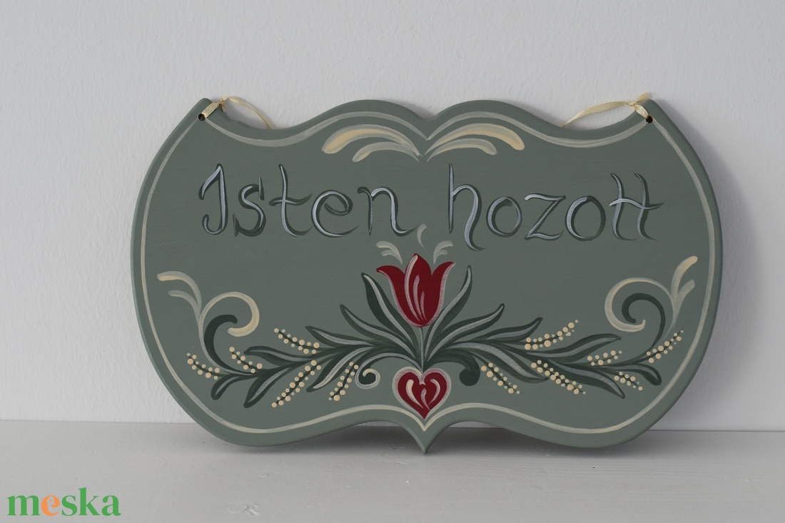 Isten hozott tábla - otthon & életmód - dekoráció - Meska.hu