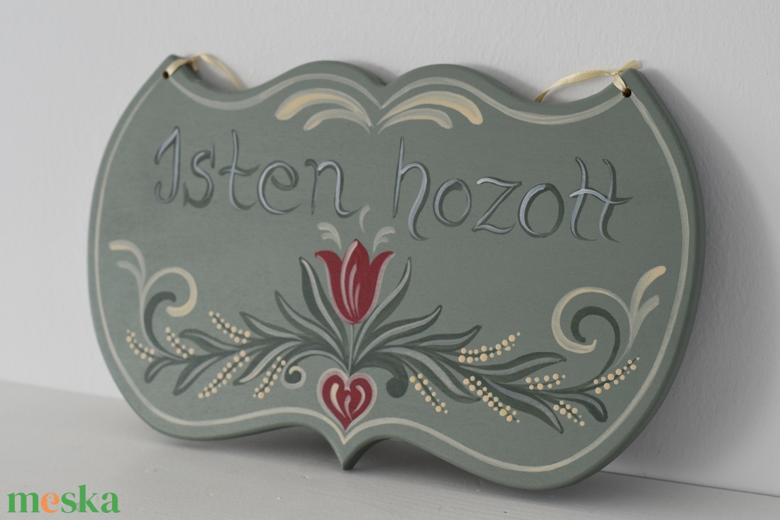 Isten hozott tábla - otthon & életmód - dekoráció - Meska.hu