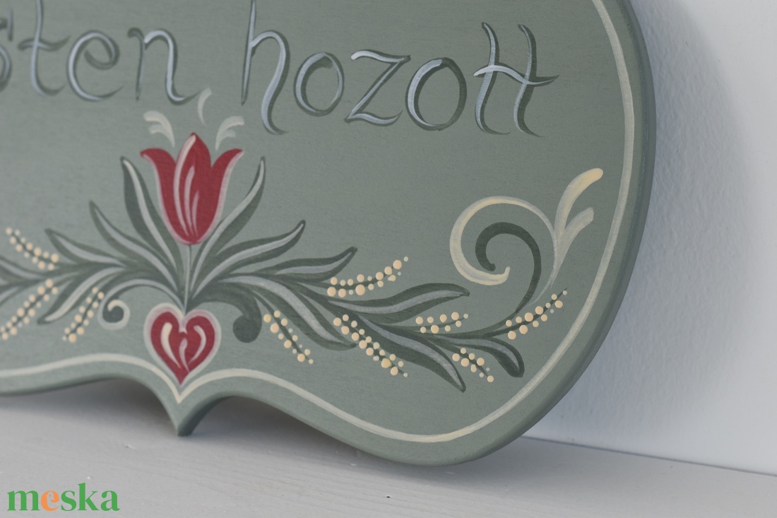 Isten hozott tábla - otthon & életmód - dekoráció - Meska.hu