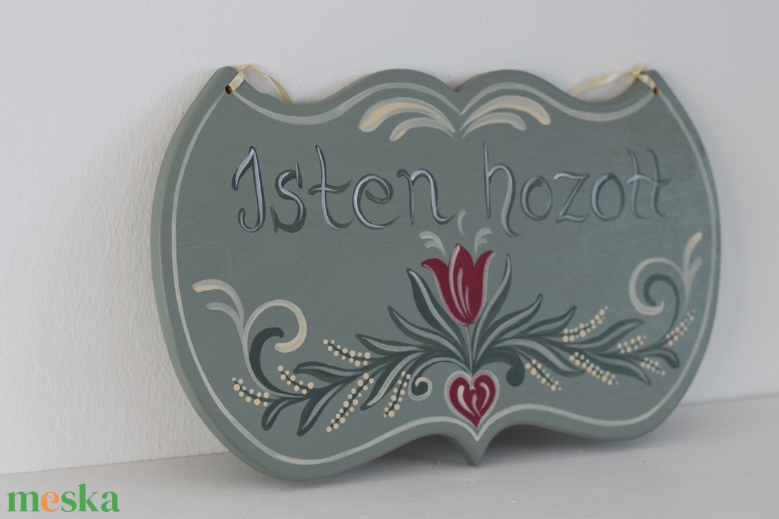 Isten hozott tábla - otthon & életmód - dekoráció - Meska.hu