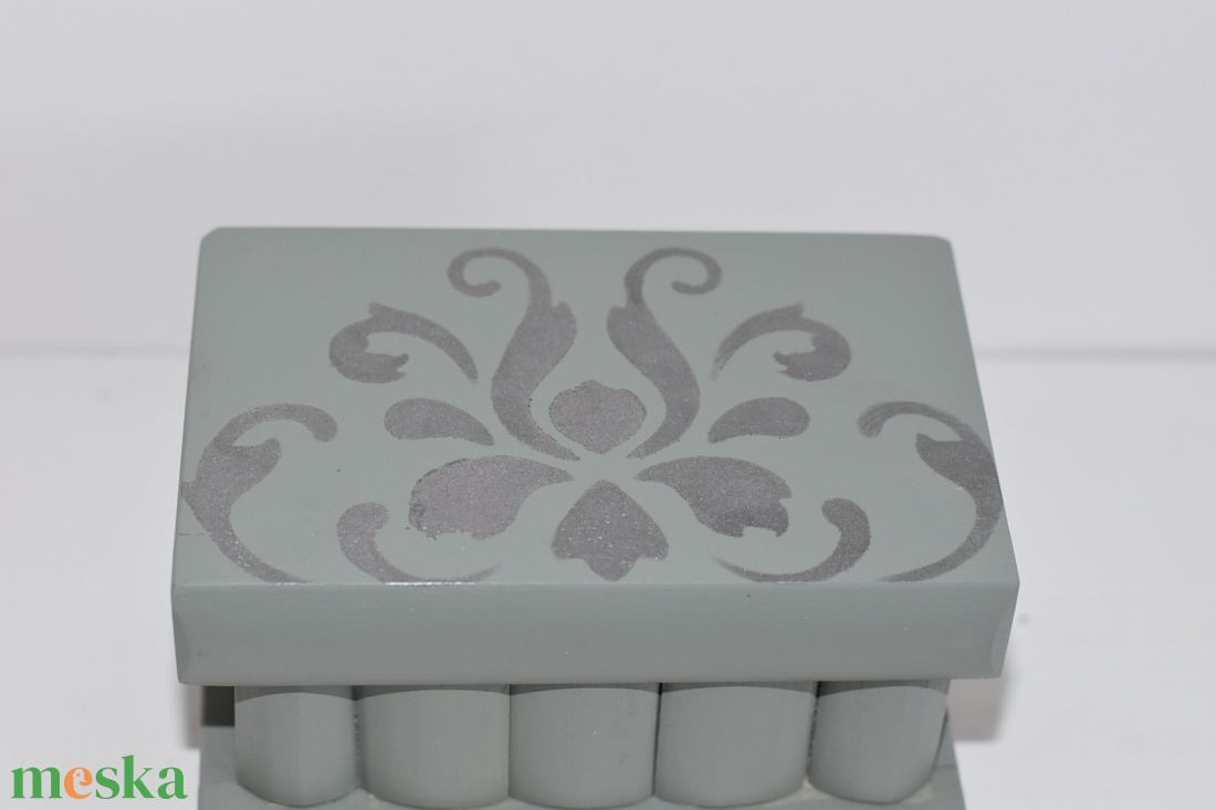 Puzzle doboz/ titkos doboz- szürkészöld-ezüst - ékszer - ékszertartó - ékszerdoboz - Meska.hu Puzzle doboz/ titkos doboz- szürkészöld-ezüst - ékszer - ékszertartó - ékszerdoboz - Meska.hu