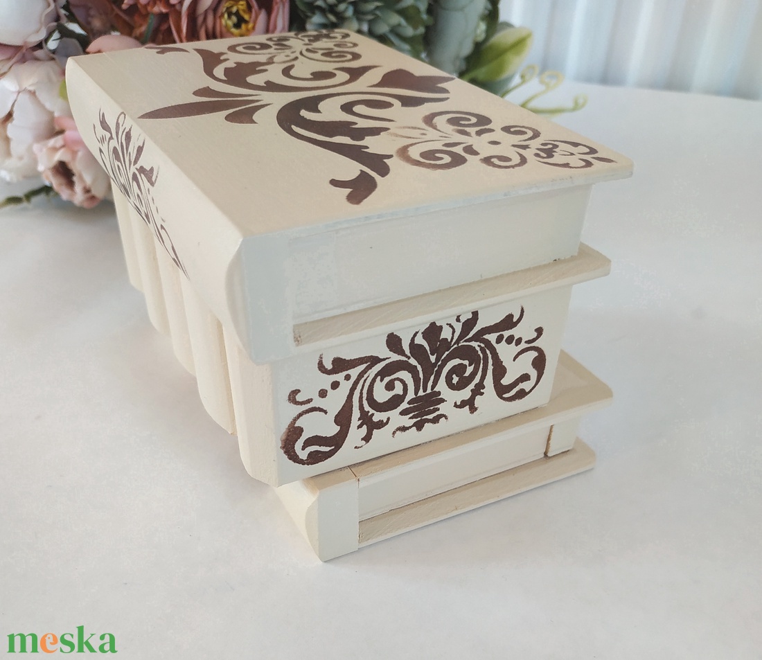 Puzzle doboz/ titkos doboz - Barna barokk - ékszer - ékszertartó - ékszerdoboz - Meska.hu Puzzle doboz/ titkos doboz - Barna barokk - ékszer - ékszertartó - ékszerdoboz - Meska.hu