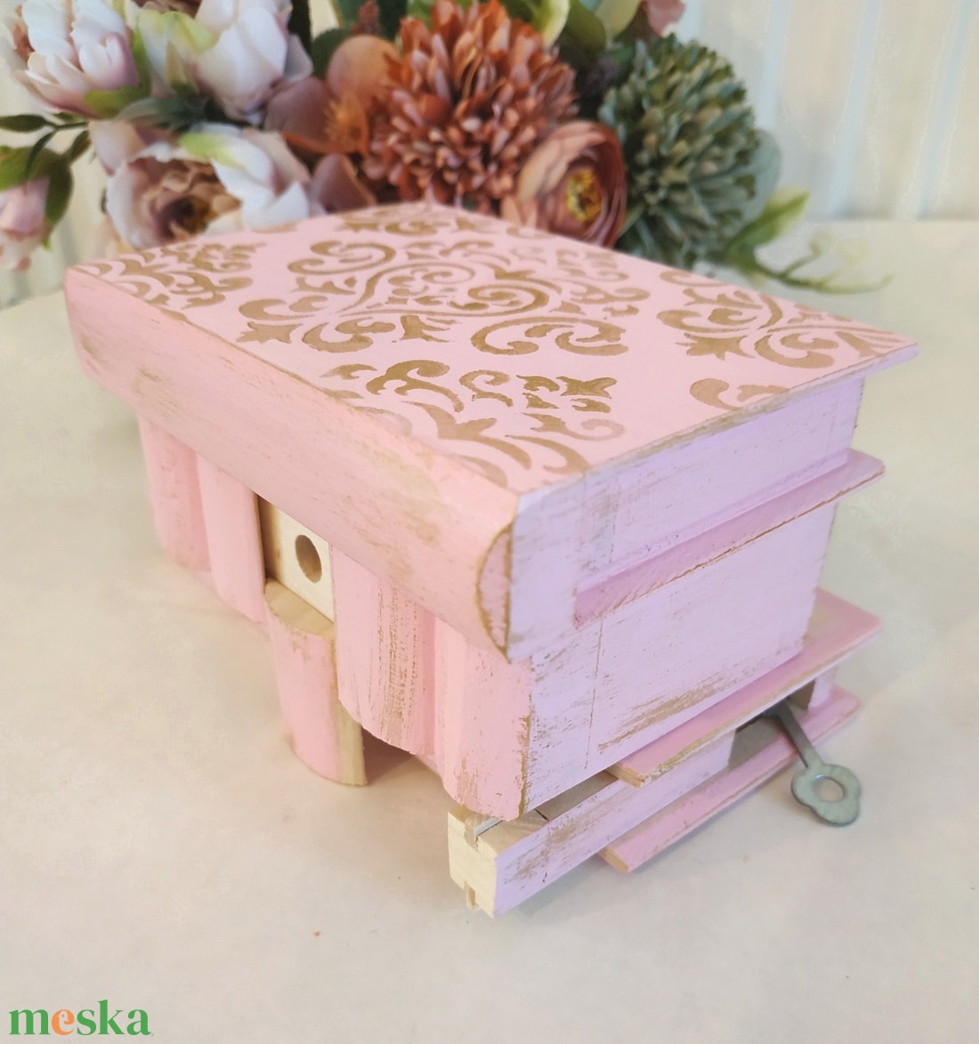 Puzzle doboz/ titkos doboz - Barbie rózsaszín barokk arany - ékszer - ékszertartó - ékszerdoboz - Meska.hu Puzzle doboz/ titkos doboz - Barbie rózsaszín barokk arany - ékszer - ékszertartó - ékszerdoboz - Meska.hu