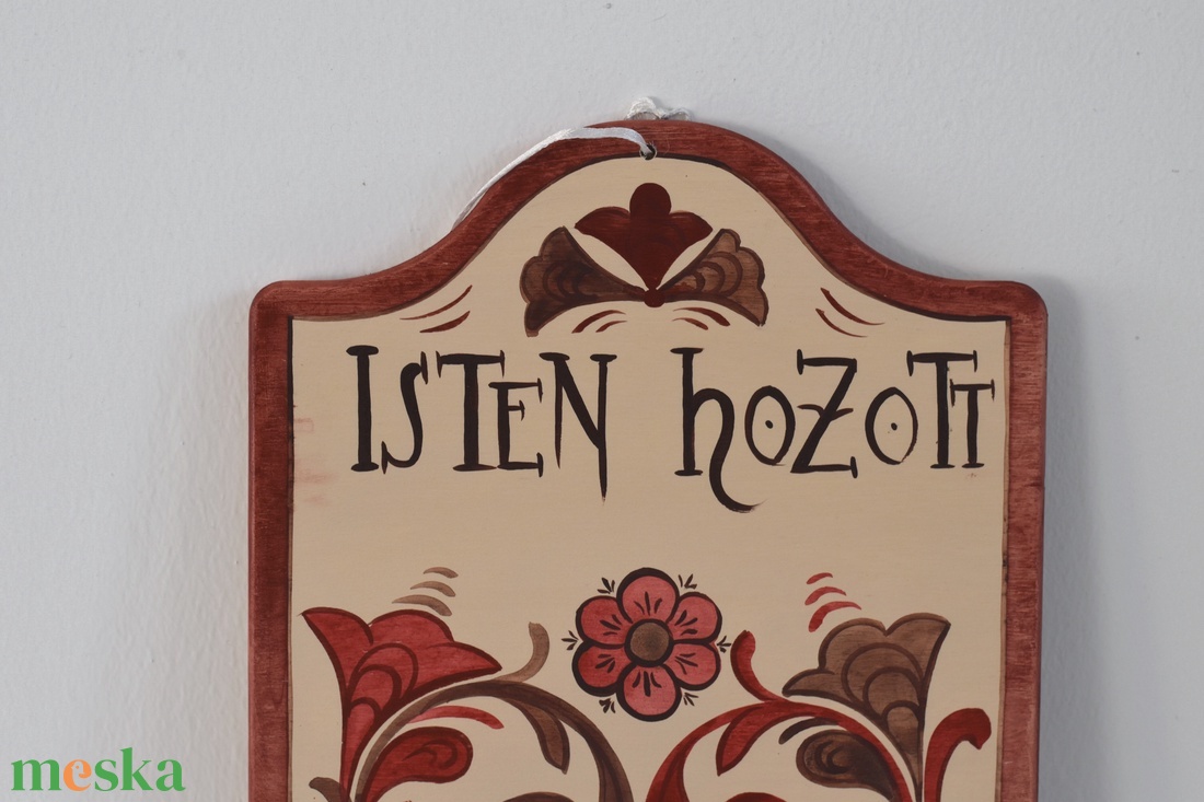 Isten hozott tábla - Megyaszó - otthon & életmód - dekoráció - kép & falikép - táblakép - Meska.hu