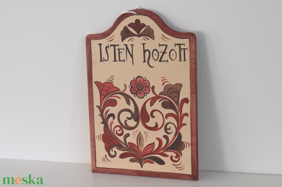 Isten hozott tábla - Megyaszó - otthon & életmód - dekoráció - kép & falikép - táblakép - Meska.hu