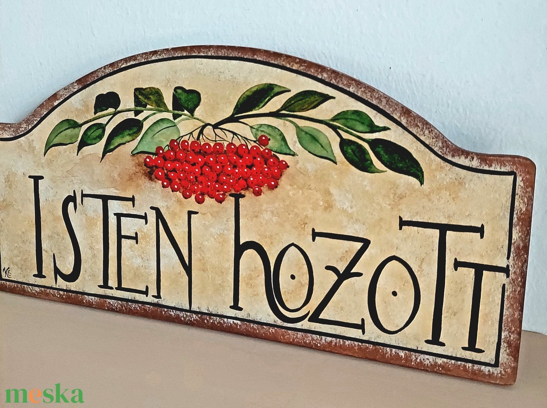Isten hozott tábla - madárberkenye - otthon & életmód - dekoráció - ajtó- és ablak dekoráció - ajtódísz & kopogtató - Meska.hu Isten hozott tábla - madárberkenye - otthon & életmód - dekoráció - ajtó- és ablak dekoráció - ajtódísz & kopogtató - Meska.hu