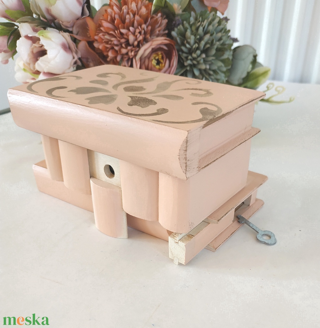 Puzzle doboz/ titkos doboz - Púder-arany - ékszer - ékszertartó - ékszerdoboz - Meska.hu Puzzle doboz/ titkos doboz - Púder-arany - ékszer - ékszertartó - ékszerdoboz - Meska.hu