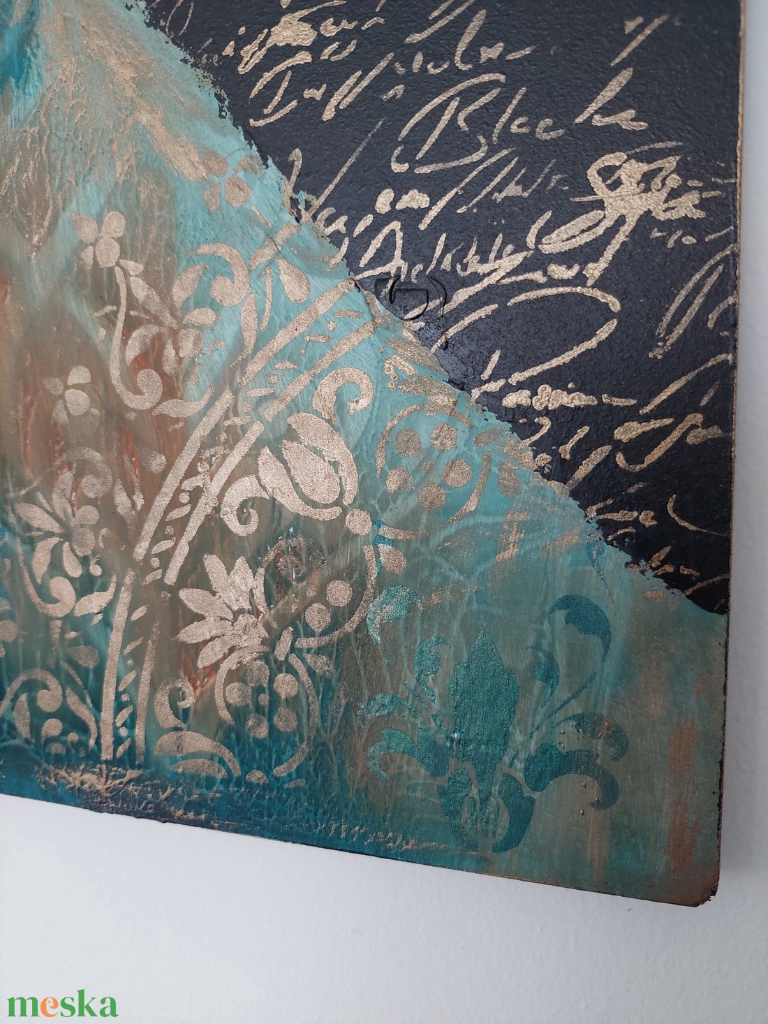 Fali kép - művészet - festmény - festmény vegyes technika - Meska.hu