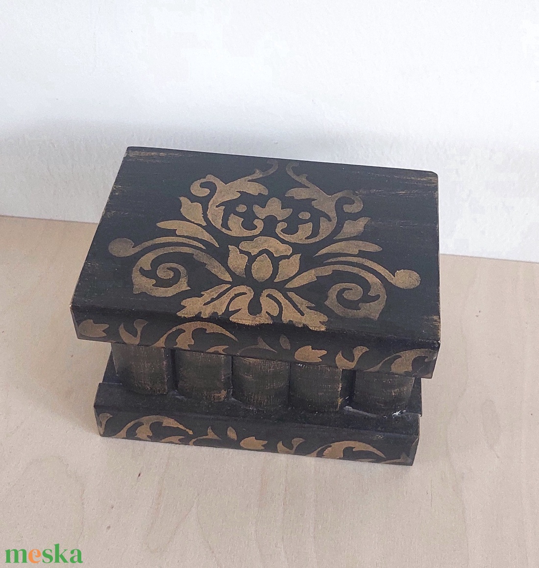 Puzzle doboz/ titkos doboz- Fekete-arany - játék & sport - puzzle - 3d puzzle - Meska.hu Puzzle doboz/ titkos doboz- Fekete-arany - játék & sport - puzzle - 3d puzzle - Meska.hu