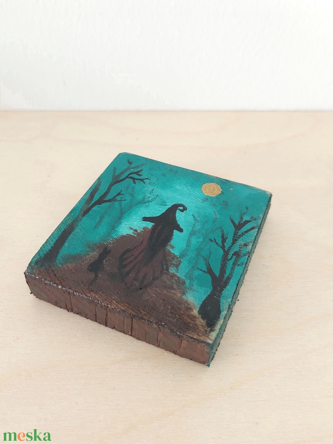 Boszorkány találkozó-mini fali kép - otthon & életmód - dekoráció - fali és függő dekoráció - falra akasztható dekor - Meska.hu