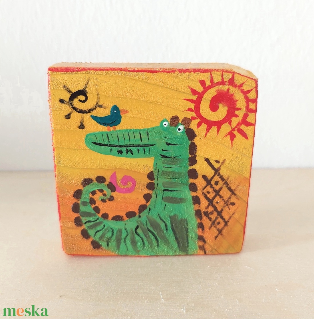 Kroki-mini fali kép - otthon & életmód - dekoráció - fali és függő dekoráció - falra akasztható dekor - Meska.hu