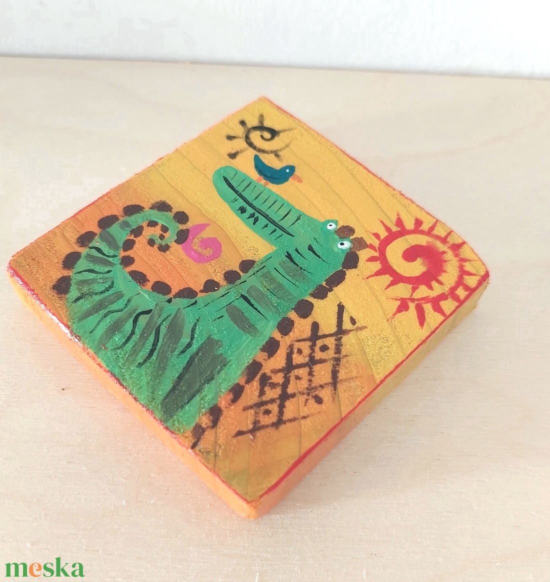 Kroki-mini fali kép - otthon & életmód - dekoráció - fali és függő dekoráció - falra akasztható dekor - Meska.hu