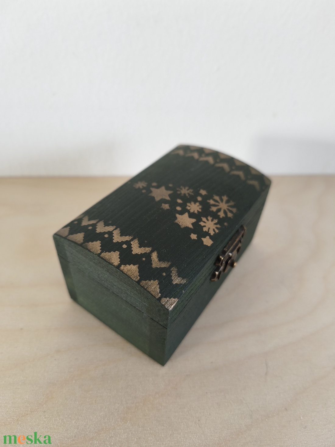 Karácsonyi ékszerdoboz  - ékszer - ékszertartó - ékszerdoboz - Meska.hu