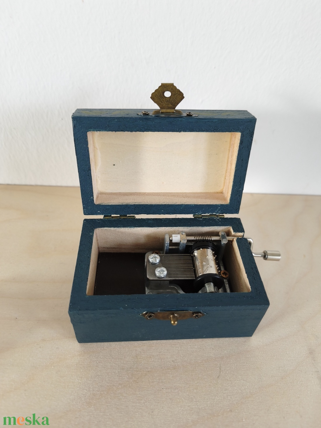 Zenedoboz- hartai népi mintával - otthon & életmód - dekoráció - asztal és polc dekoráció - zenedoboz - Meska.hu