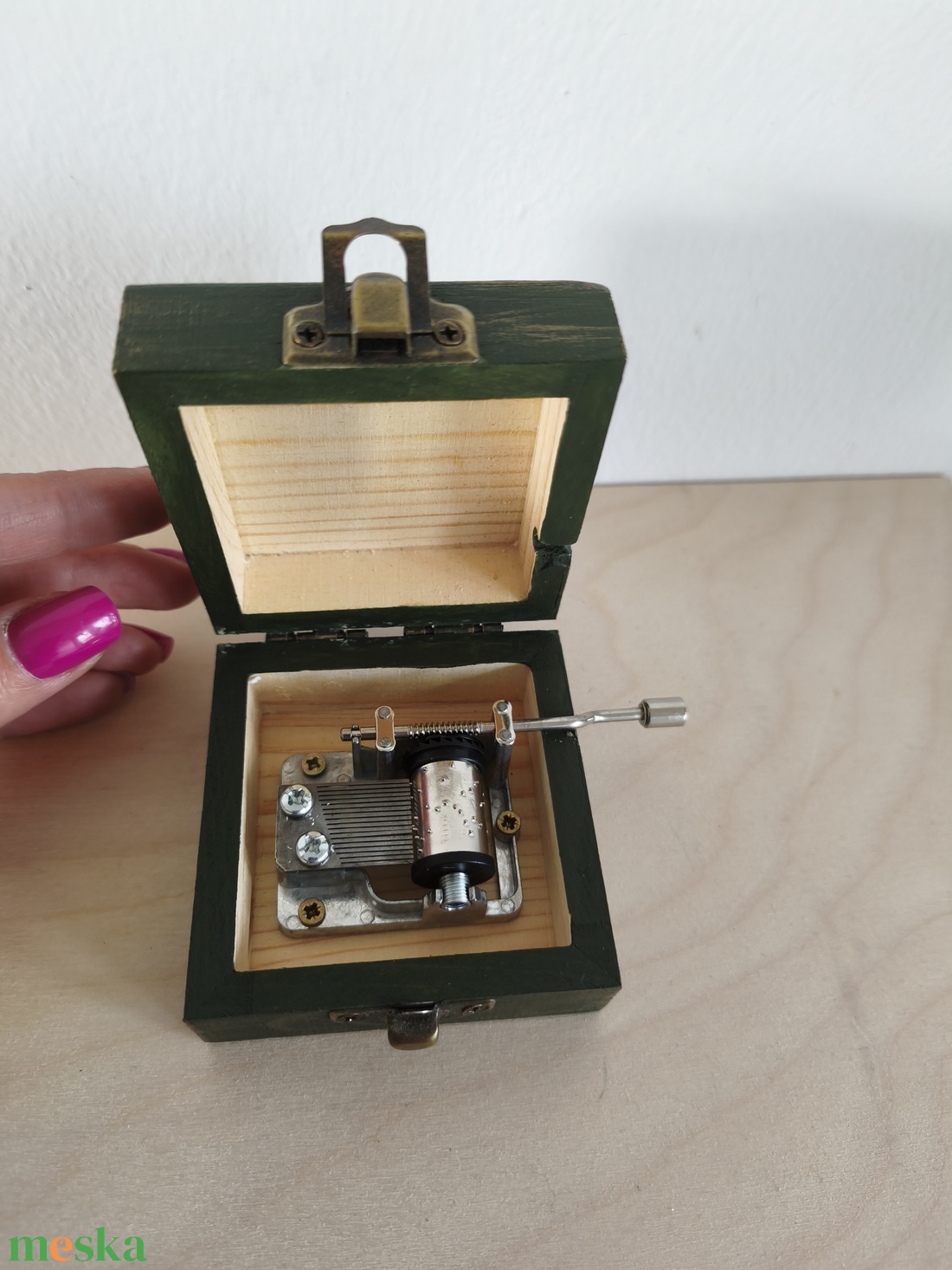 Zenedoboz- karácsonyi - otthon & életmód - dekoráció - asztal és polc dekoráció - zenedoboz - Meska.hu