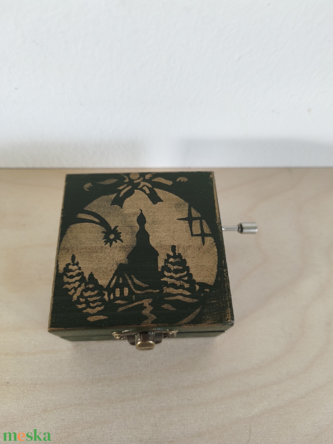 Zenedoboz- karácsonyi - otthon & életmód - dekoráció - asztal és polc dekoráció - zenedoboz - Meska.hu