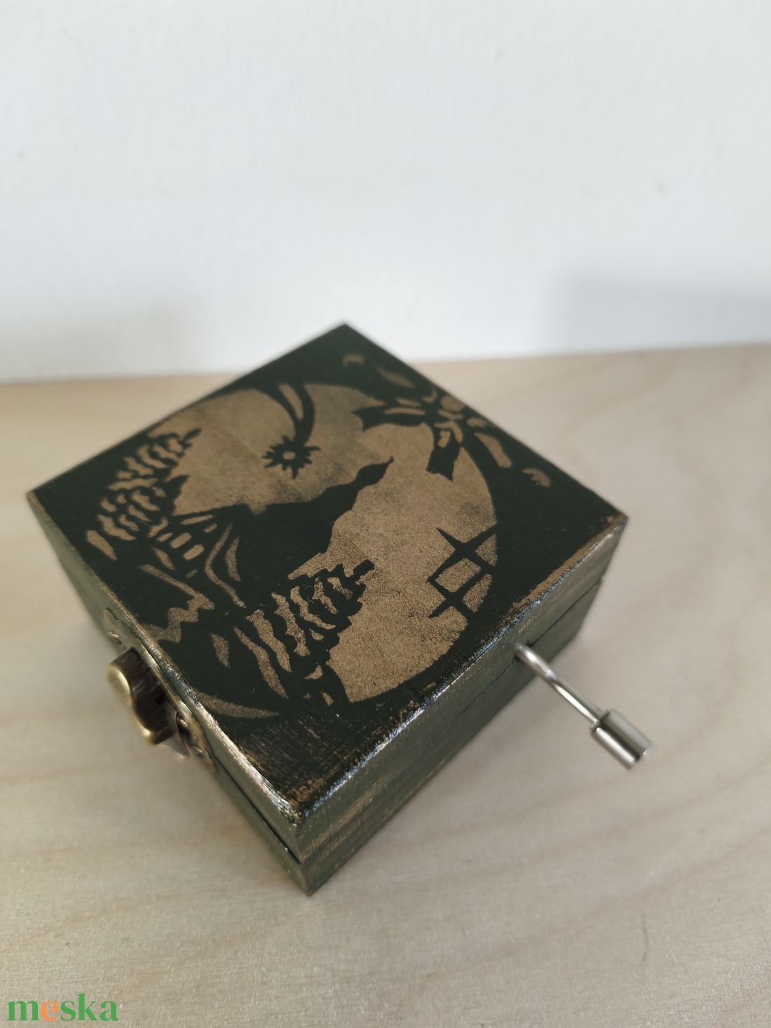 Zenedoboz- karácsonyi - otthon & életmód - dekoráció - asztal és polc dekoráció - zenedoboz - Meska.hu