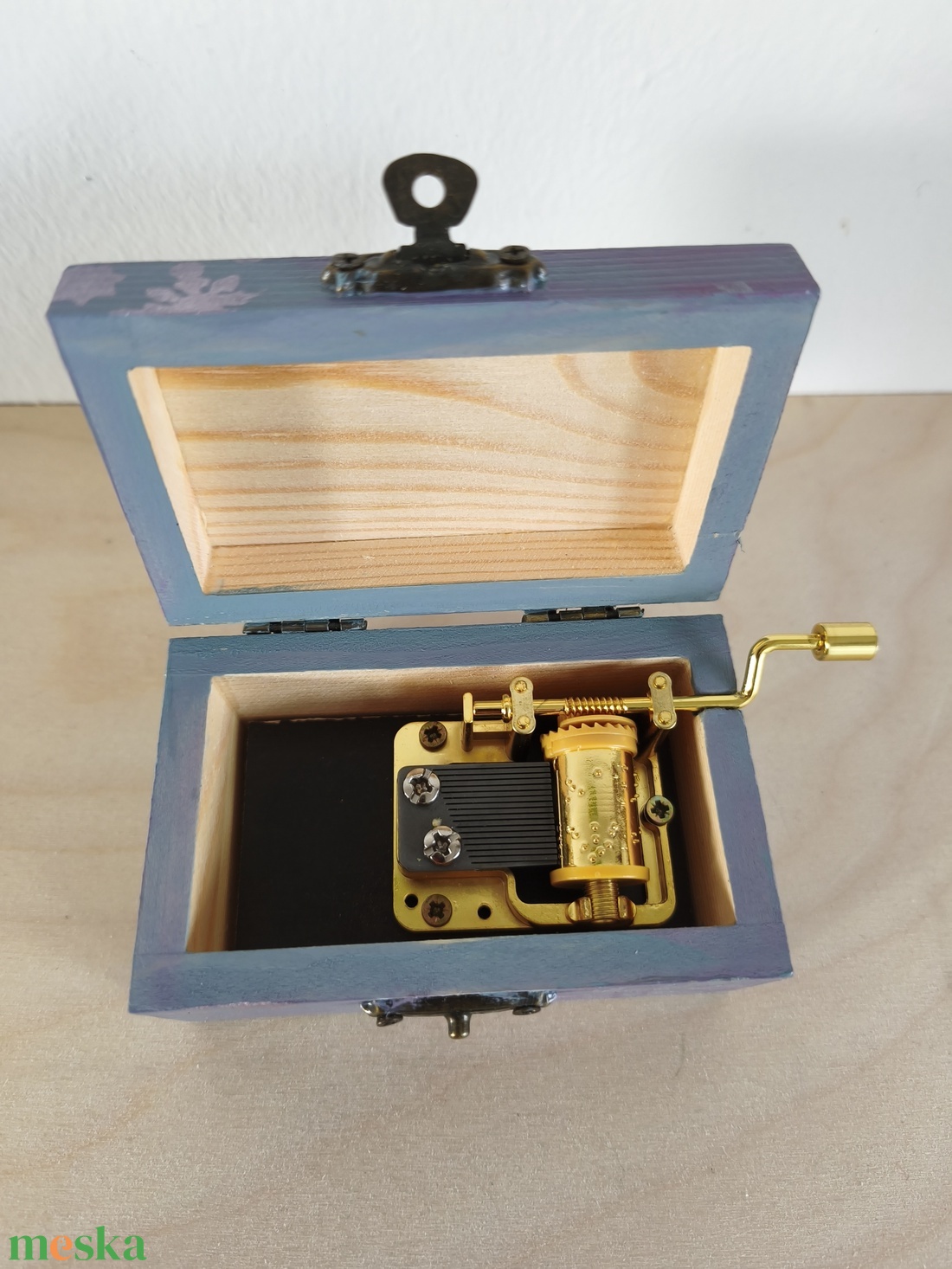 Zenedoboz- karácsonyi jégvarázs - otthon & életmód - dekoráció - asztal és polc dekoráció - zenedoboz - Meska.hu