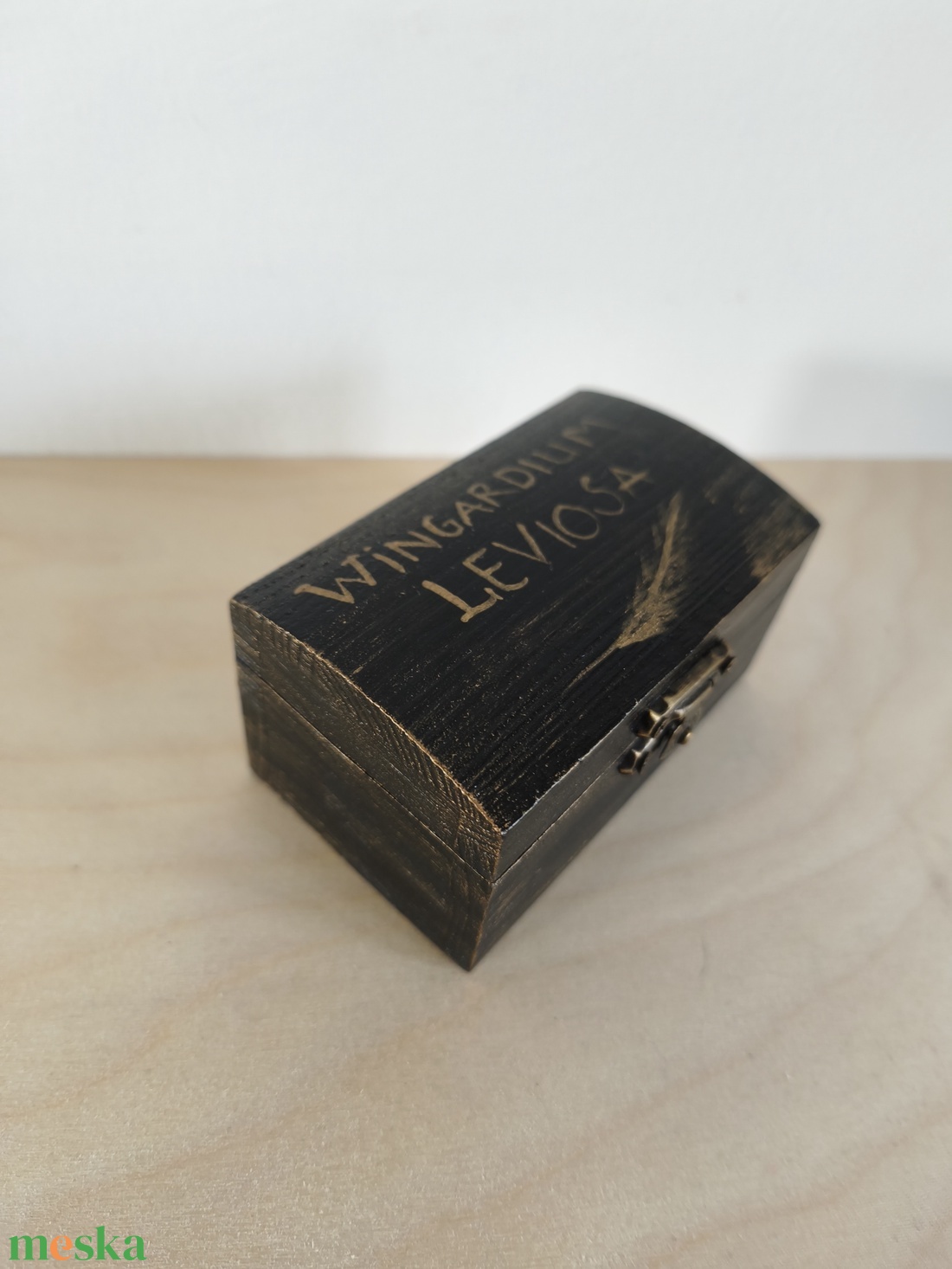 Zenedoboz- wingardium leviosa - otthon & életmód - dekoráció - asztal és polc dekoráció - zenedoboz - Meska.hu