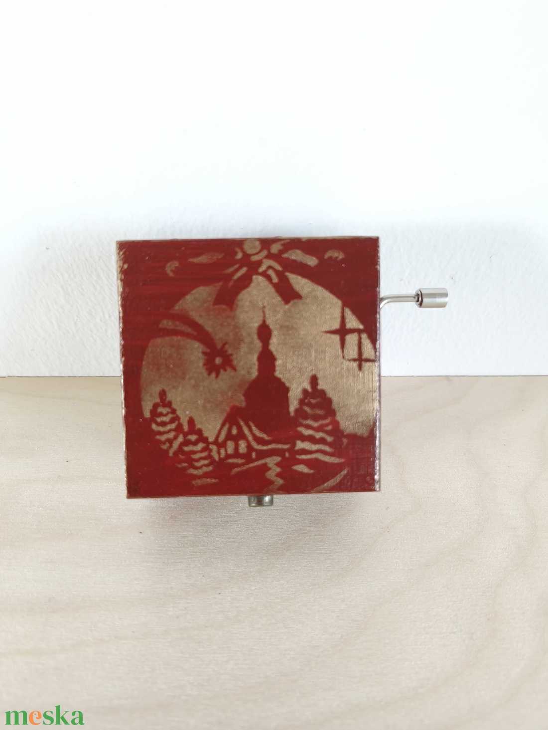 Zenedoboz- karácsonyi - otthon & életmód - dekoráció - asztal és polc dekoráció - zenedoboz - Meska.hu