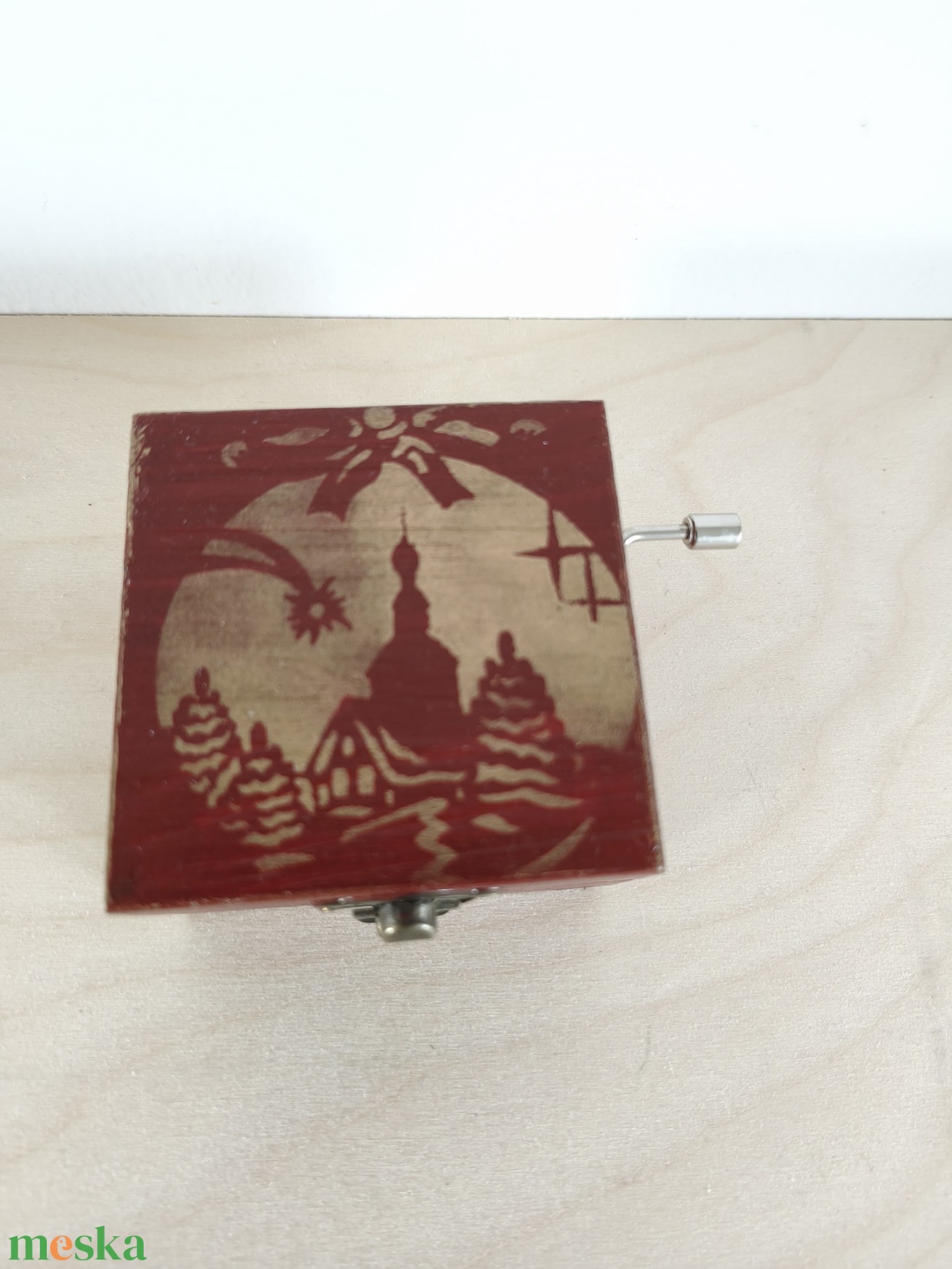 Zenedoboz- karácsonyi - otthon & életmód - dekoráció - asztal és polc dekoráció - zenedoboz - Meska.hu