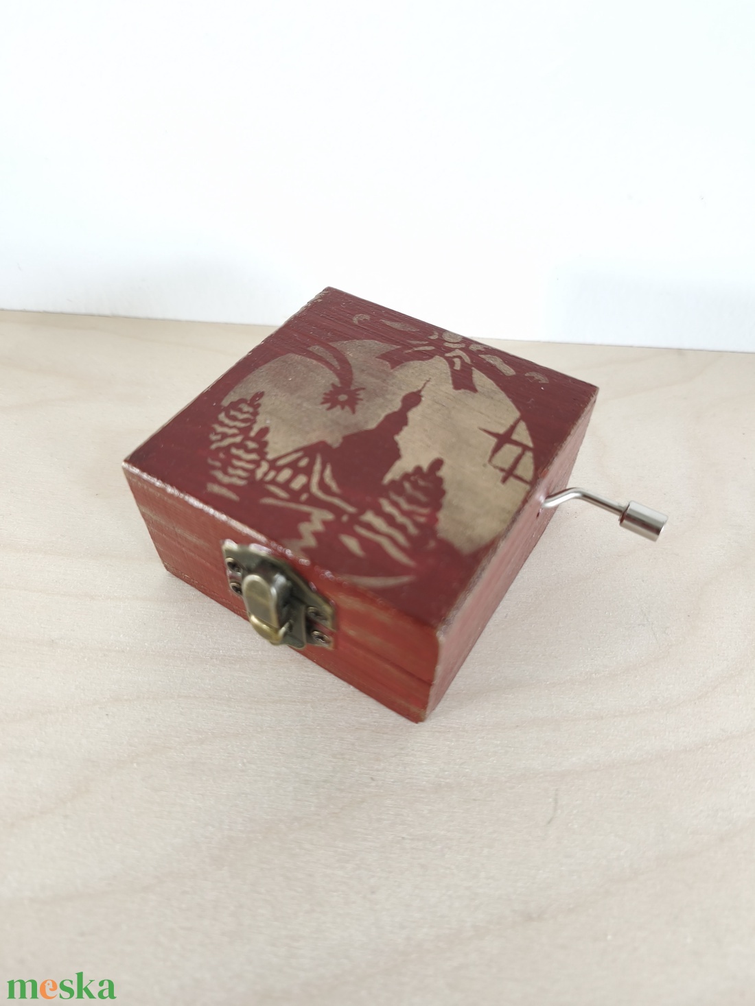 Zenedoboz- karácsonyi - otthon & életmód - dekoráció - asztal és polc dekoráció - zenedoboz - Meska.hu