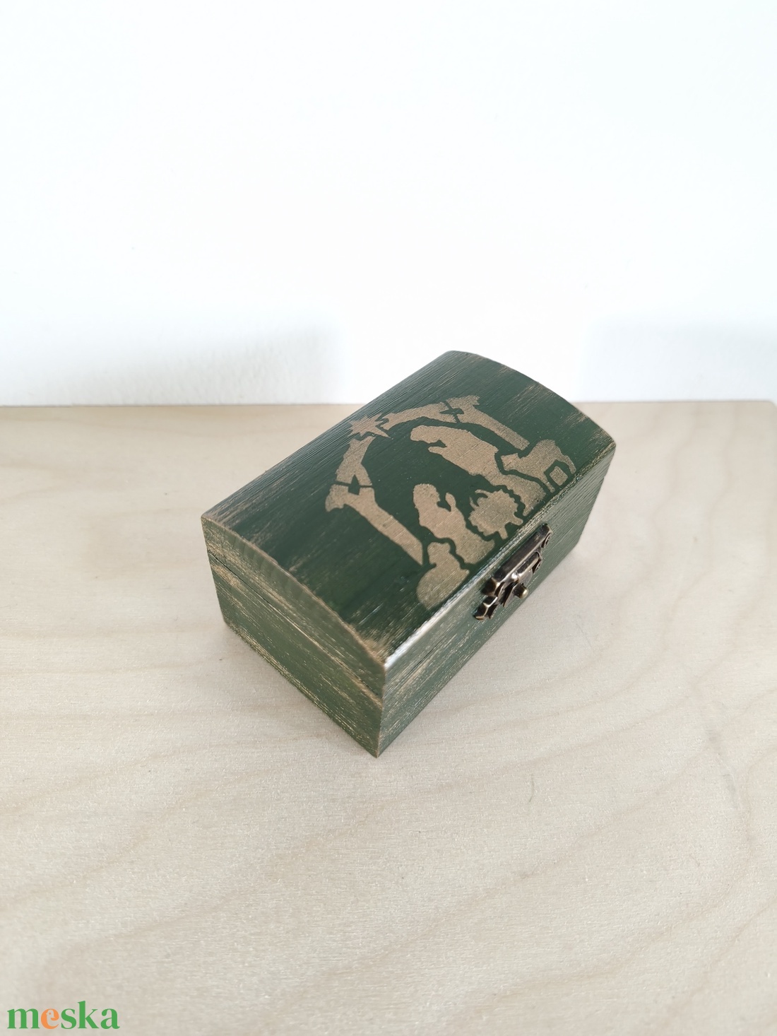 Zenedoboz- karácsonyi Betlehem - otthon & életmód - dekoráció - asztal és polc dekoráció - zenedoboz - Meska.hu