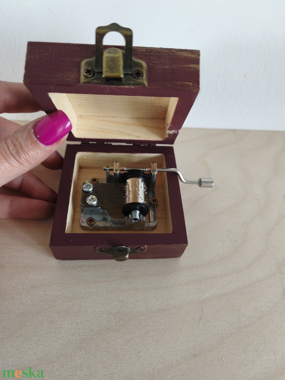 Zenedoboz- karácsonyi - otthon & életmód - dekoráció - asztal és polc dekoráció - zenedoboz - Meska.hu