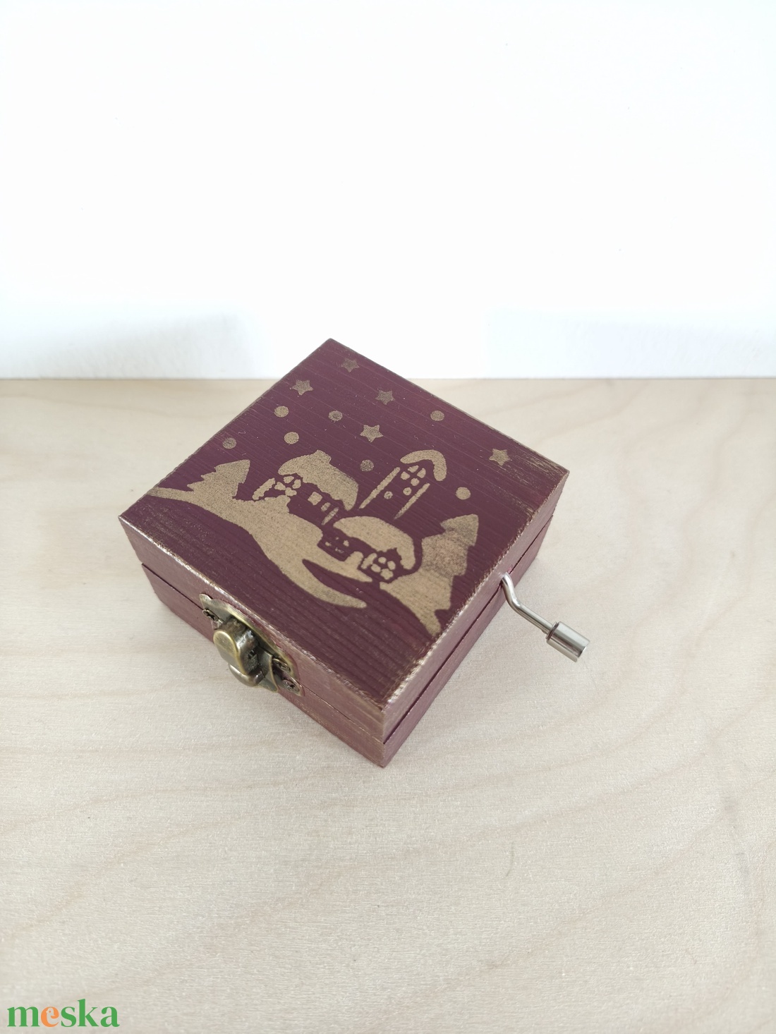 Zenedoboz- karácsonyi - otthon & életmód - dekoráció - asztal és polc dekoráció - zenedoboz - Meska.hu