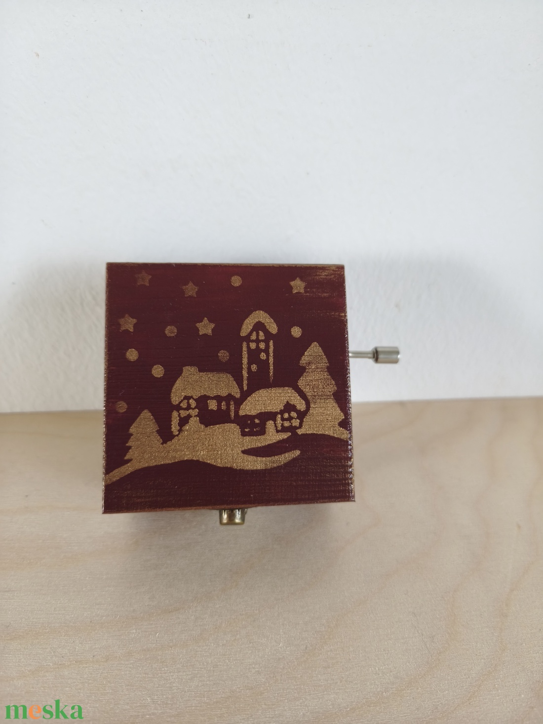 Zenedoboz- karácsonyi - otthon & életmód - dekoráció - asztal és polc dekoráció - zenedoboz - Meska.hu