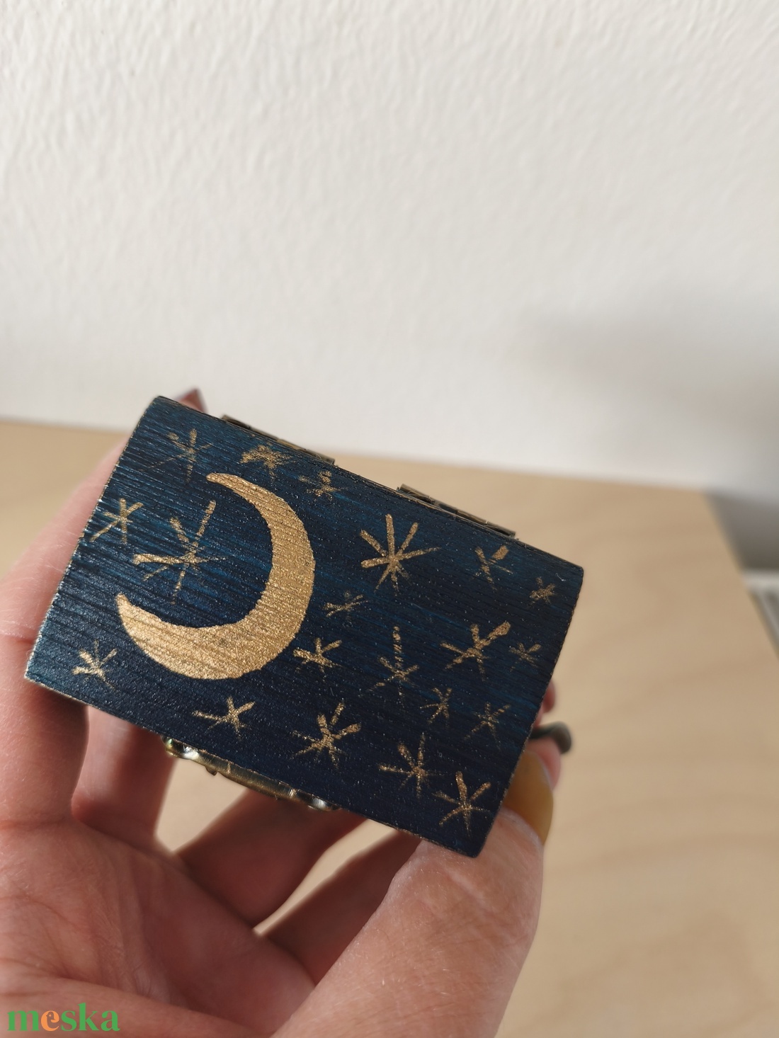 Mini kincses doboz  - ékszer - ékszertartó - ékszerdoboz - Meska.hu