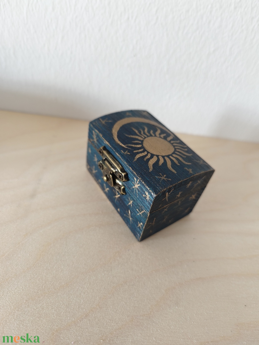 Mini kincses doboz  - ékszer - ékszertartó - ékszerdoboz - Meska.hu