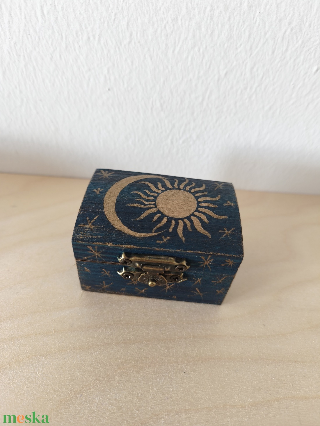 Mini kincses doboz  - ékszer - ékszertartó - ékszerdoboz - Meska.hu