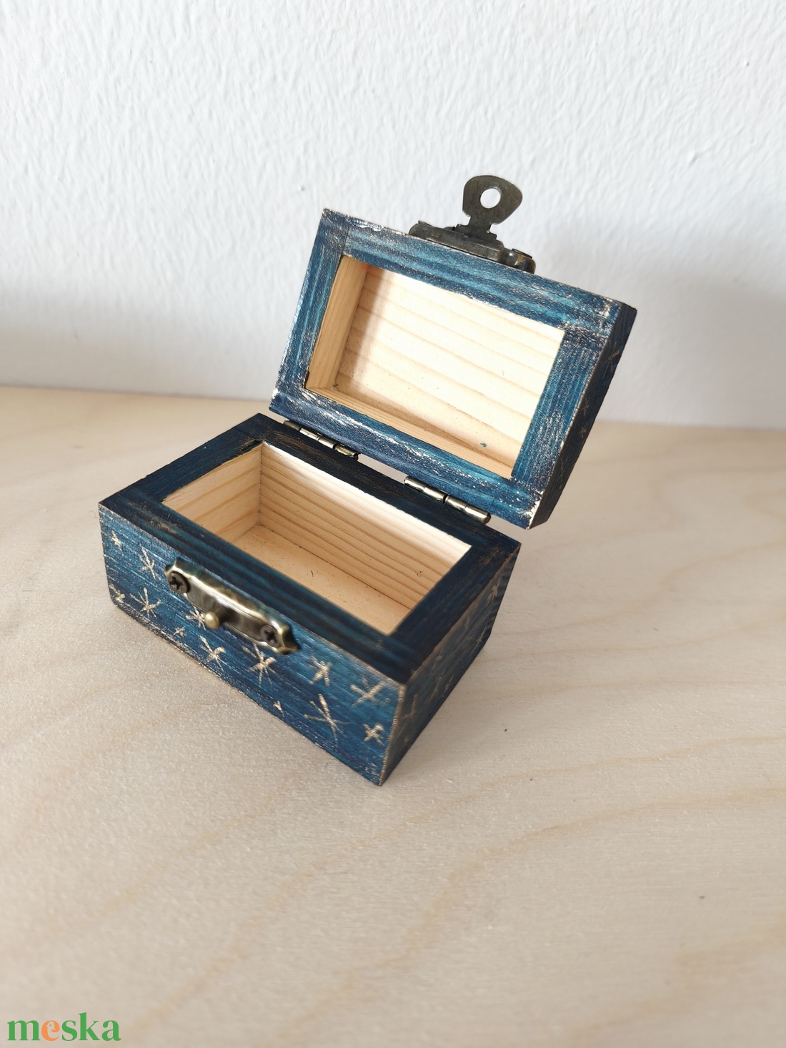 Mini kincses doboz  - ékszer - ékszertartó - ékszerdoboz - Meska.hu