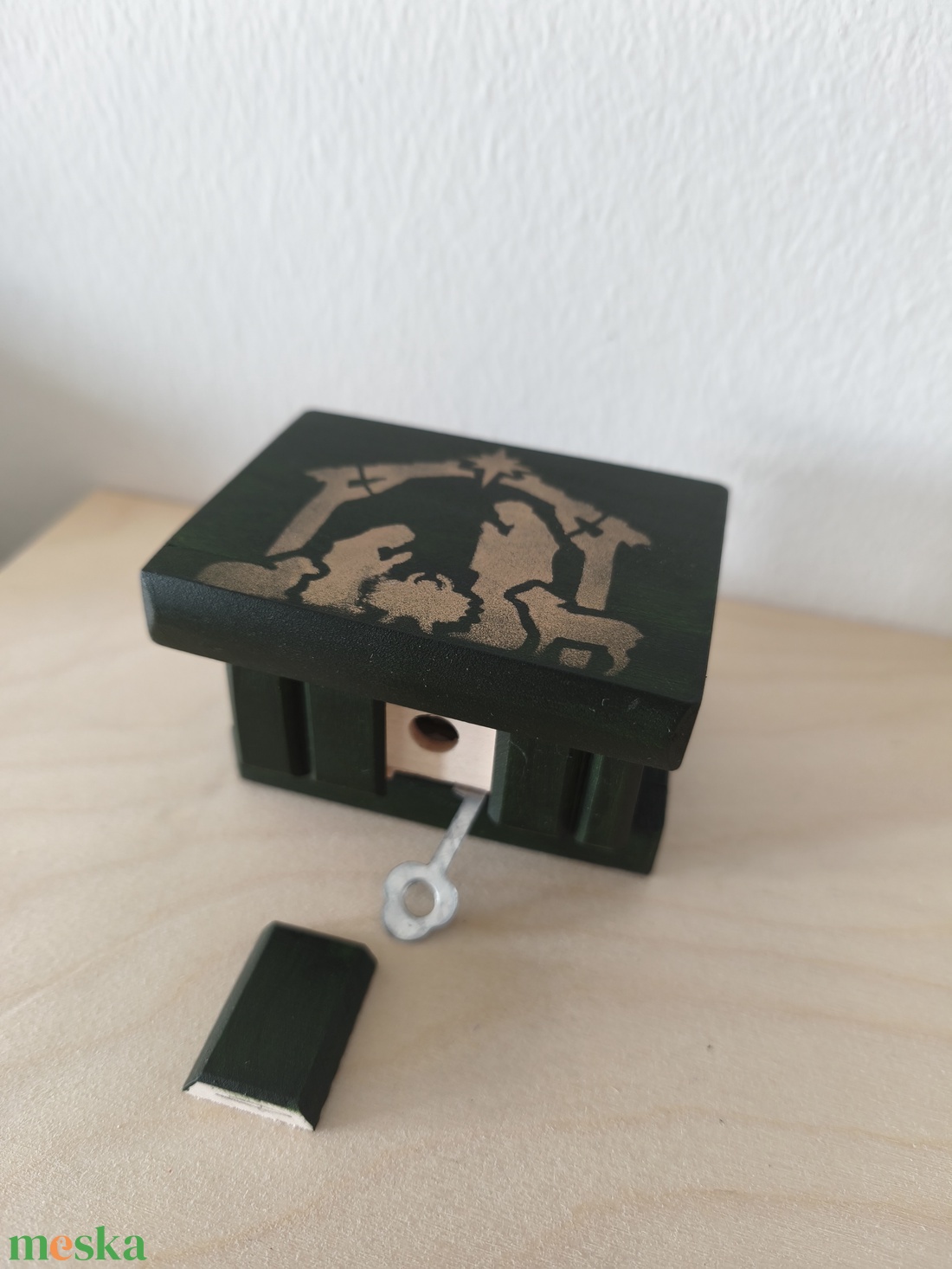 Puzzle doboz/ titkos doboz XS - karácsonyi- XS méret - ékszer - ékszertartó - ékszerdoboz - Meska.hu