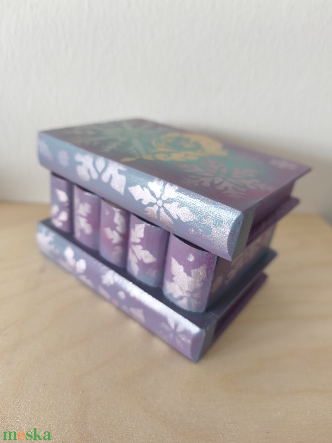 Puzzle doboz/ titkos doboz - Elza Jégvarázs- S - ékszer - ékszertartó - ékszerdoboz - Meska.hu