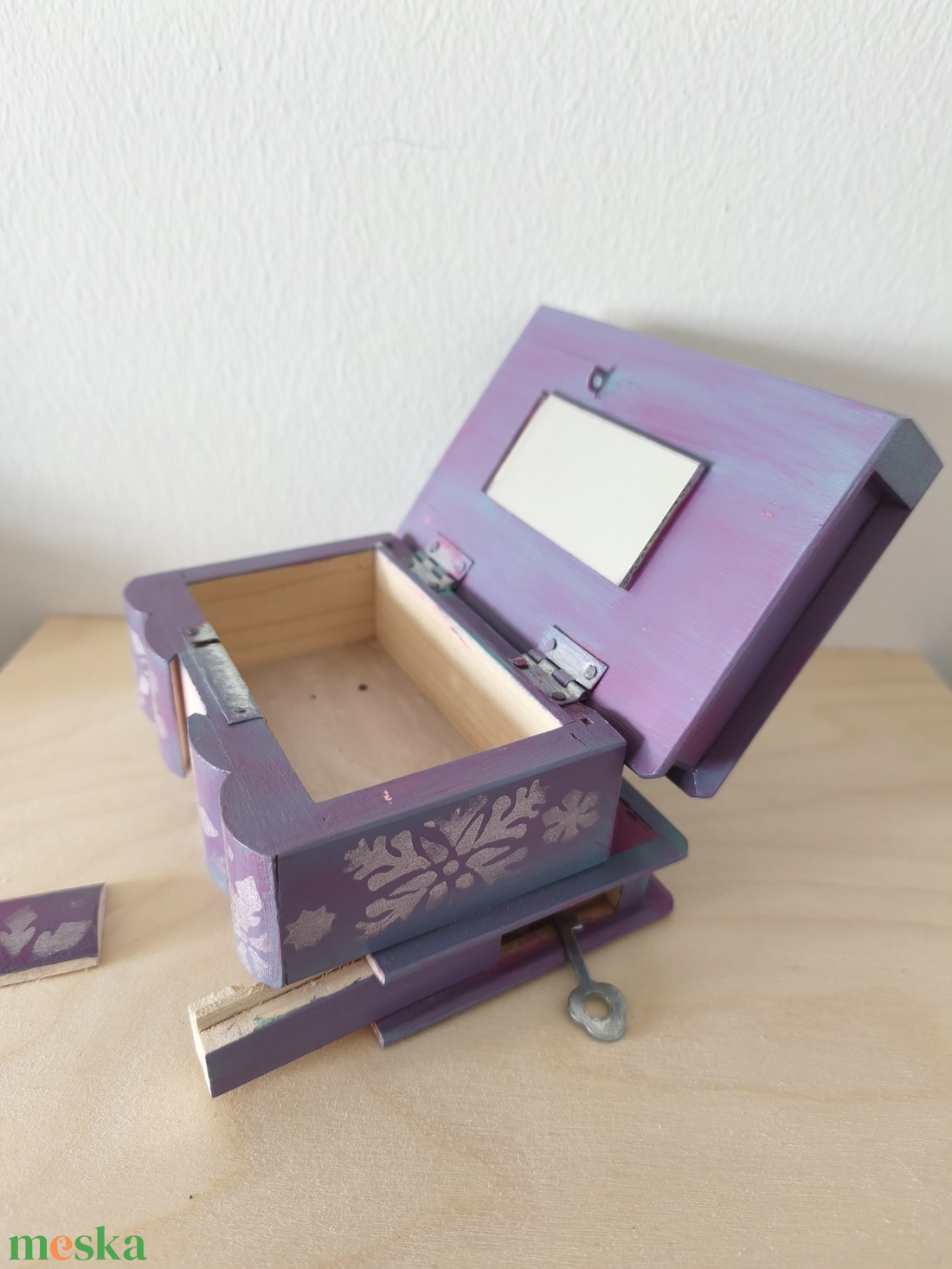 Puzzle doboz/ titkos doboz - Elza Jégvarázs- S - ékszer - ékszertartó - ékszerdoboz - Meska.hu