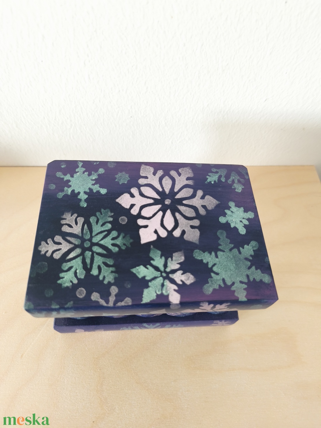 Puzzle doboz/ titkos doboz - Jégvarázs- S - ékszer - ékszertartó - ékszerdoboz - Meska.hu
